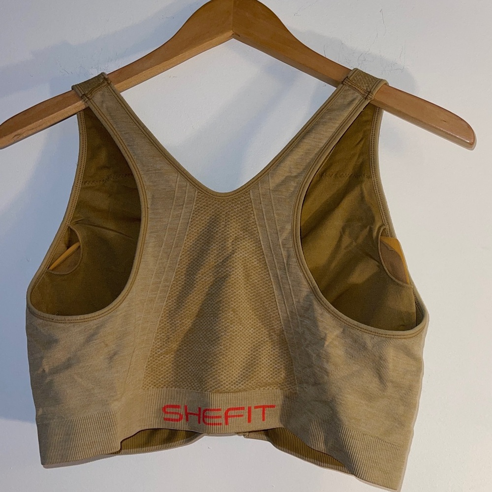Shefit tan sports bra 3luxe - Picture 4 of 6